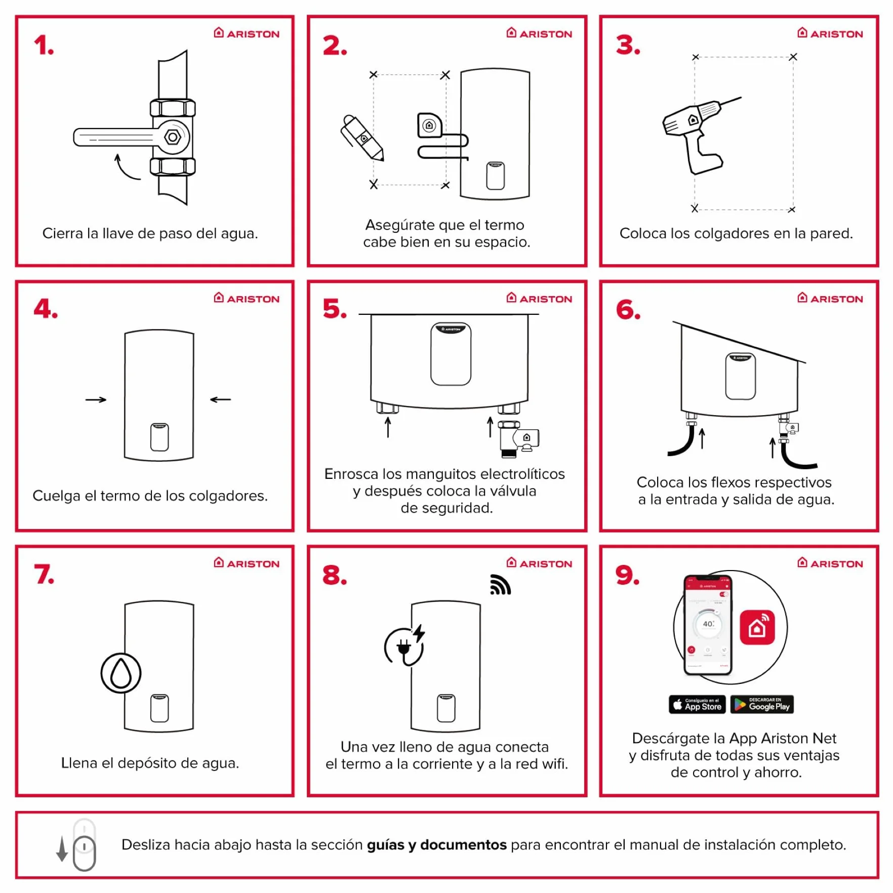 Ariston Lydos WIFI Chauffe-eau électrique 80 L