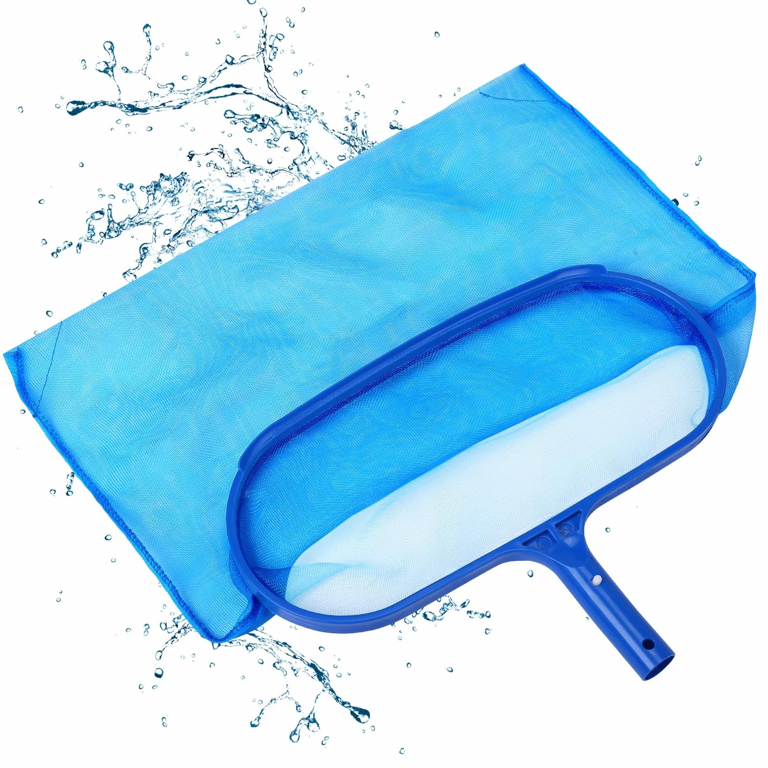 LIHAO Épuisette Surface Piscine Bassins Fontaines, Filet à Mailles Grand Capacité