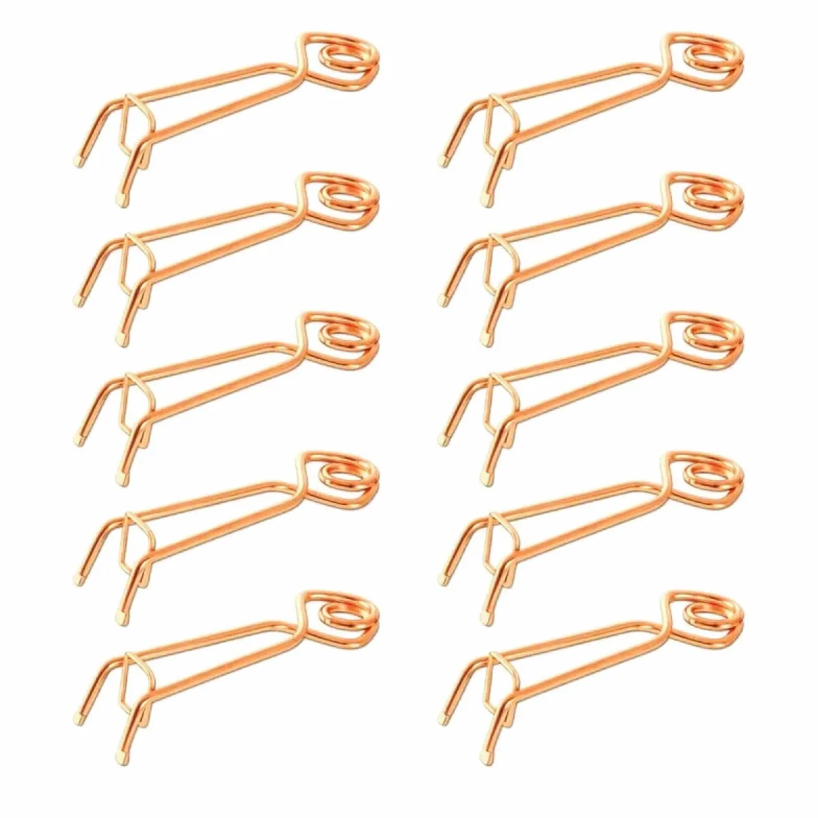 Pièges à Taupe Putange Traditionnel Acier cuivré Lot de 10