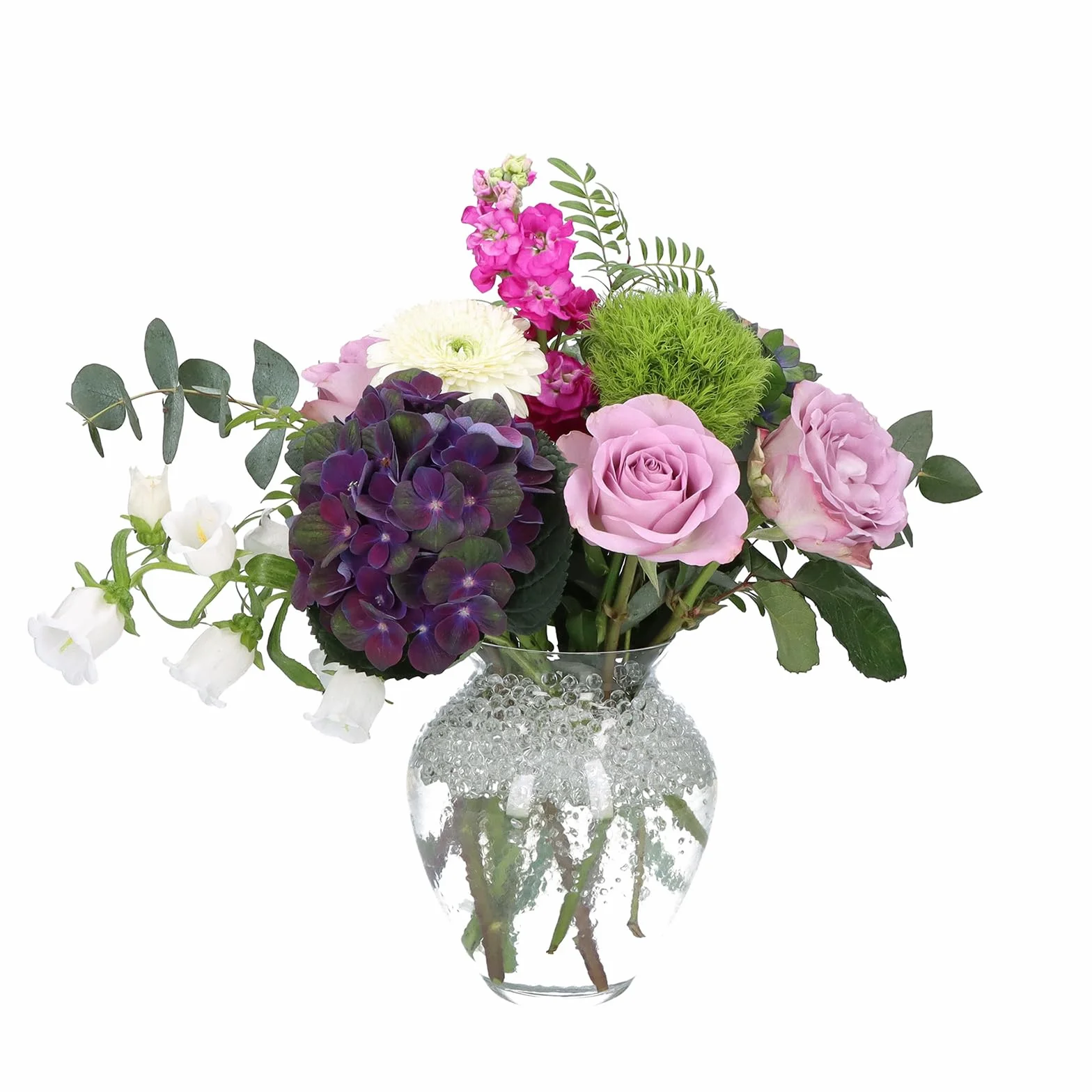 Granulés de Cristal Retenant l'Eau 100 g, 1,5-2 mm, 10 L, Décoration pour Plantes