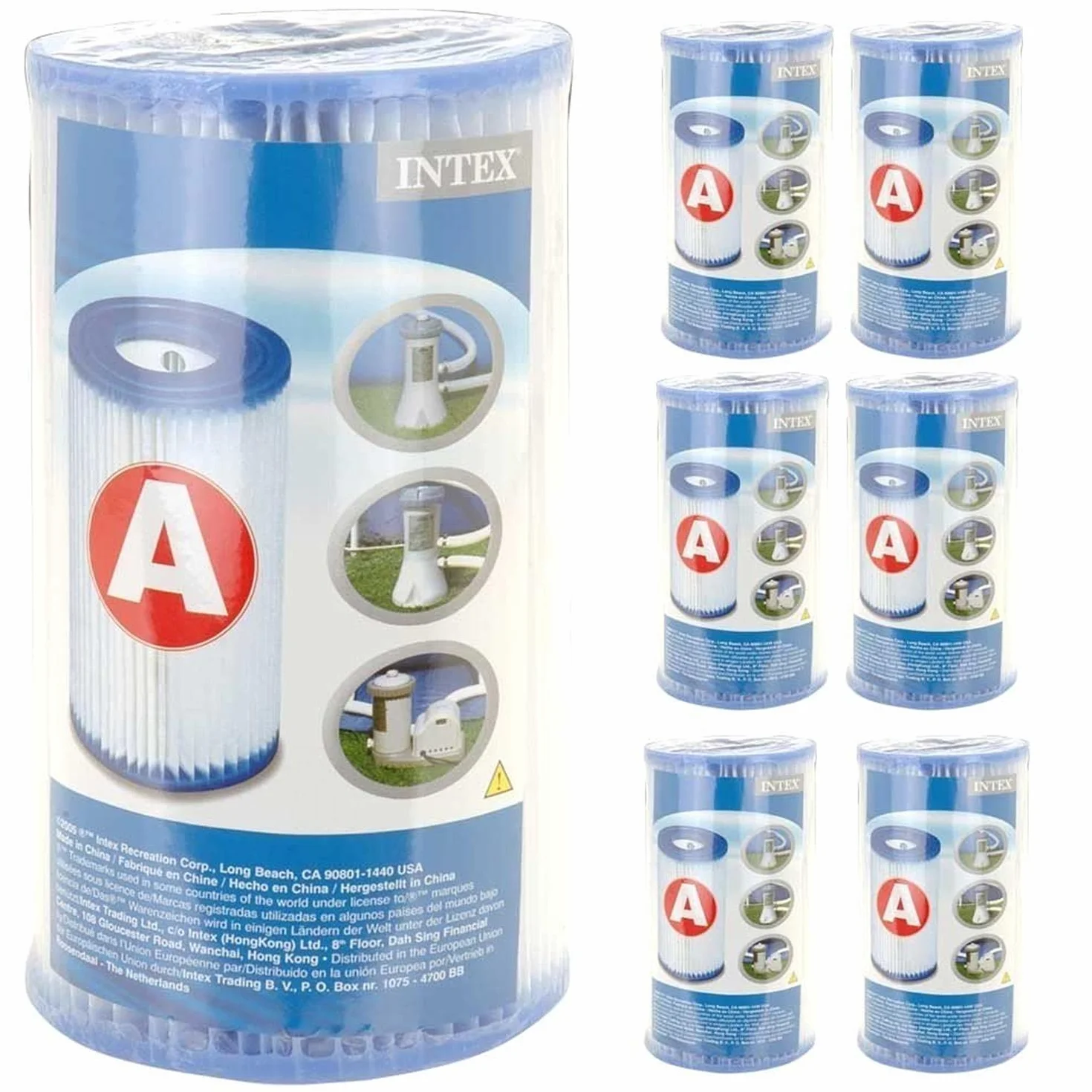 Intex Cartouches de Filtration A 6 Pièces