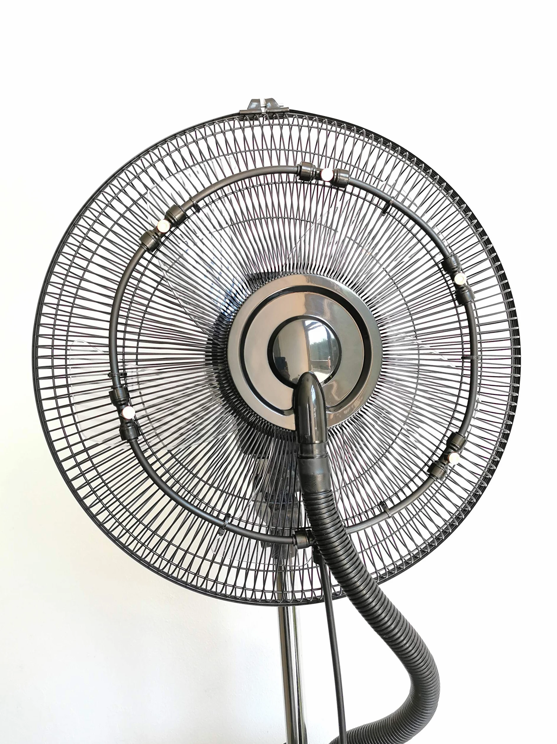 Kit brumisateur de jardin d'extérieur pour ventilateur 5 buses laiton 30 cm