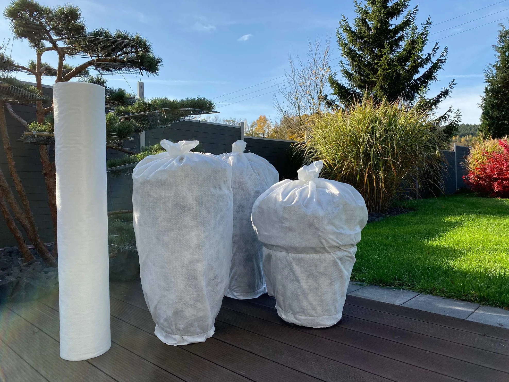 Non-tissé de drainage filtrant 300 g/m² 50 m² 2m x 25m