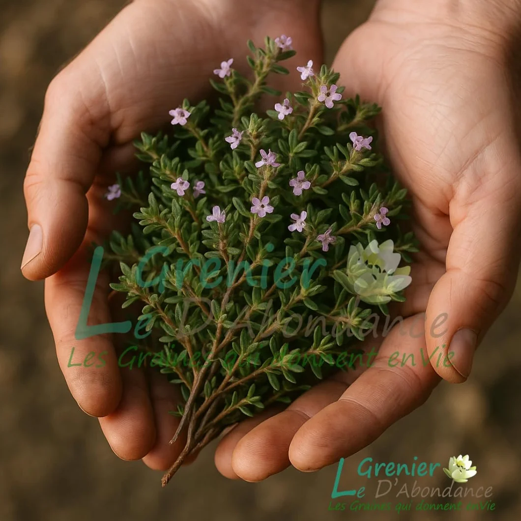 Le Grenier d'Abondance THYM SERPOLET Thymus serpylum 100 graines Aromatiques à semer
