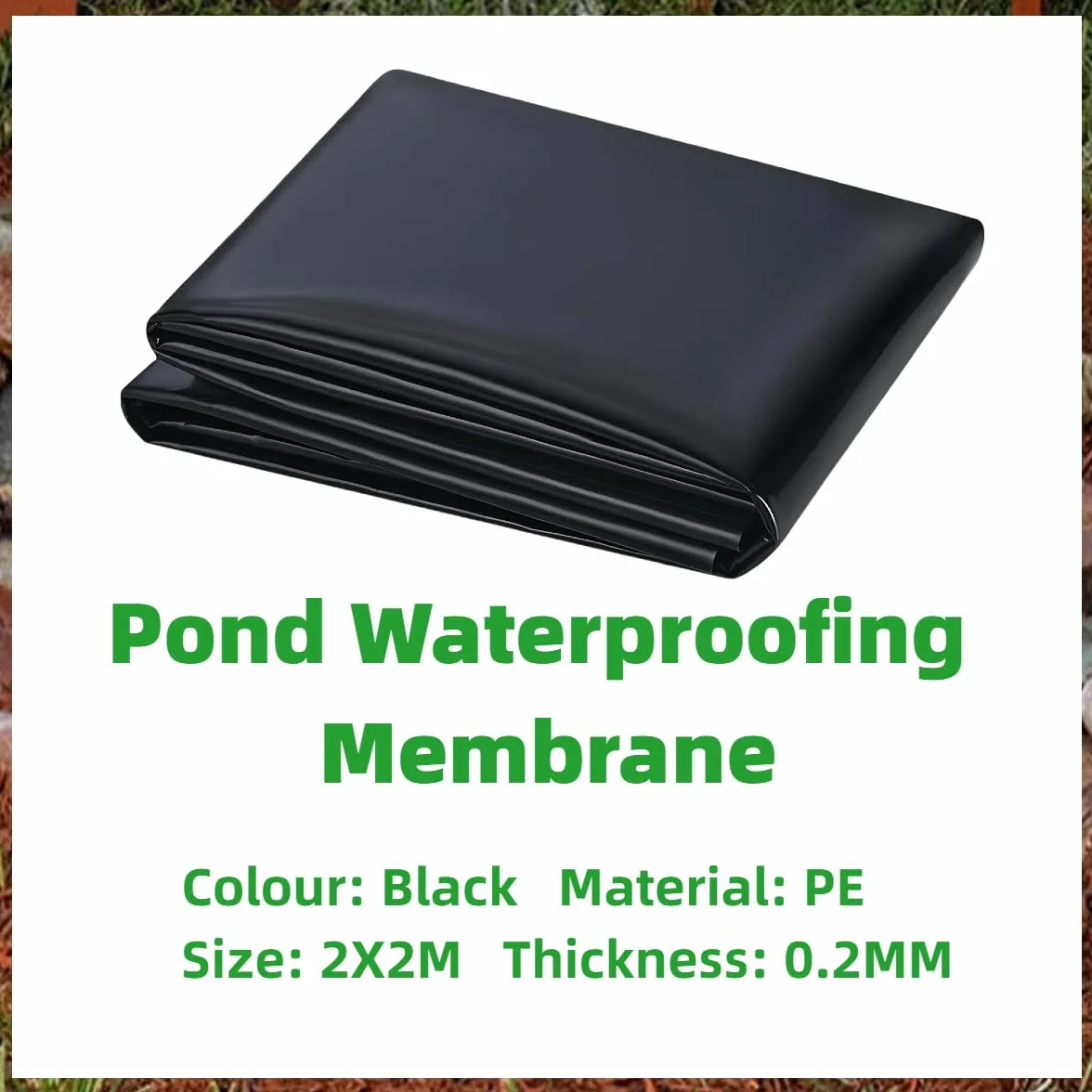 Membrane Renforcée pour Bassin à Poissons Piscines, Revêtement Imperméable pour Petits Étangs et Gardens Pools