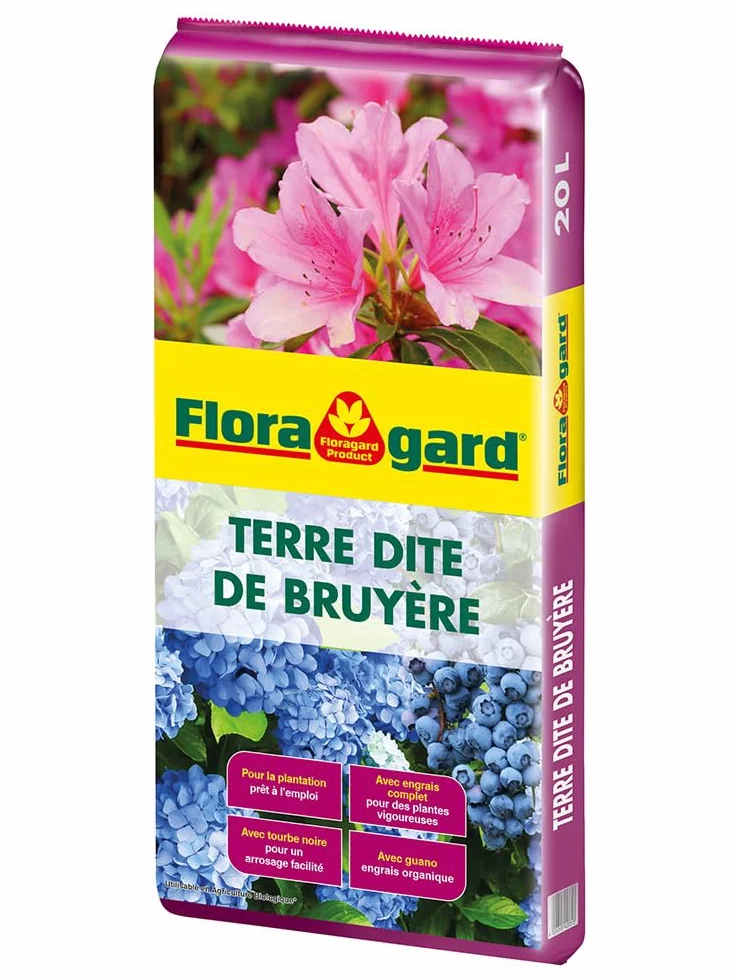 Floragard Terre dite de Bruyere 20L