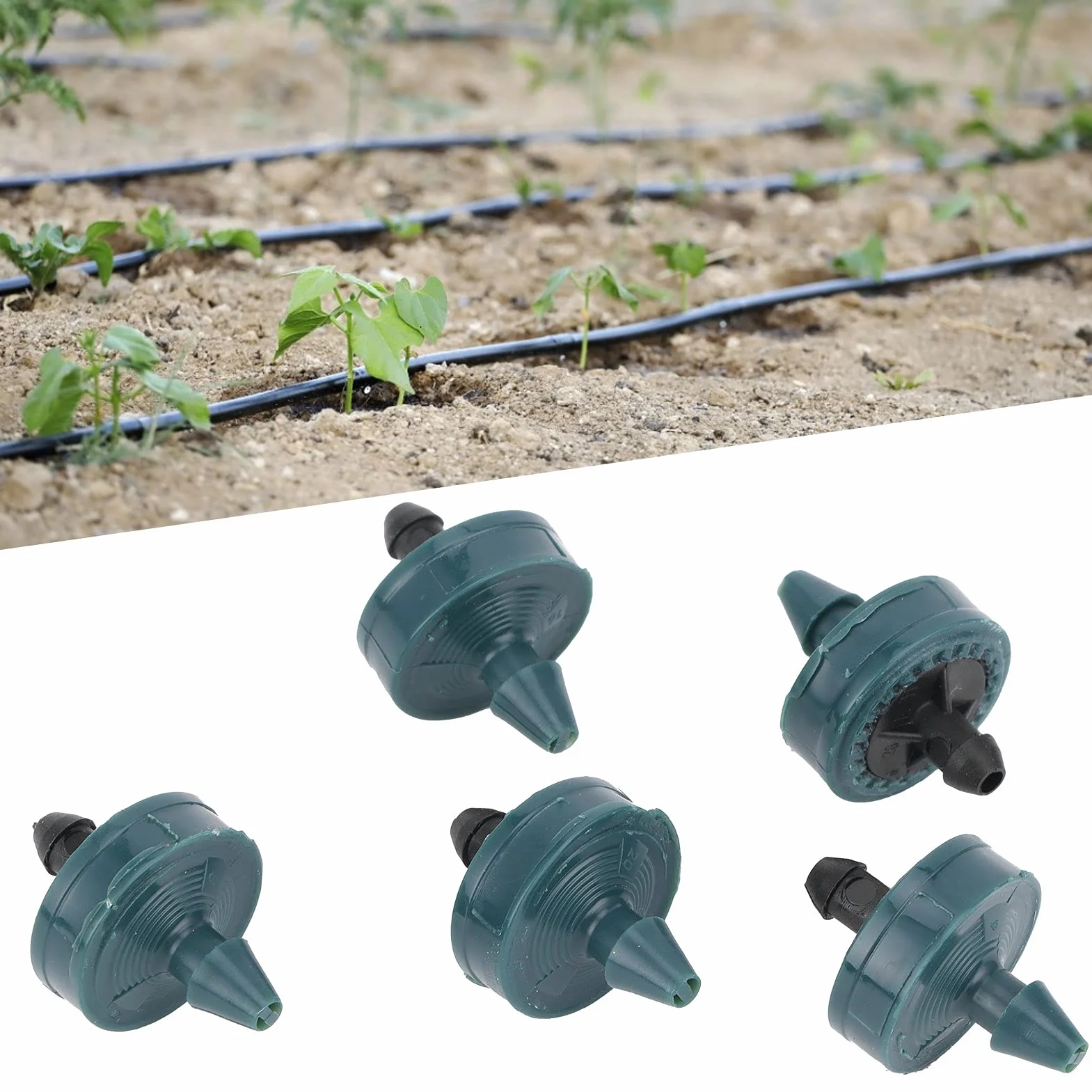 Goutte à Goutte Irrigation Spot Arrosage Goutteur Émetteur 8L, Goutteurs À Compensation De Pression Micro Système D'irrigation