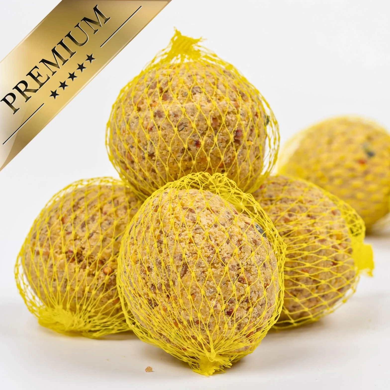 Lyra Pet 200 Boules de Graisses sous Filet 90 g 18 kg Nourriture pour Oiseaux Sauvages