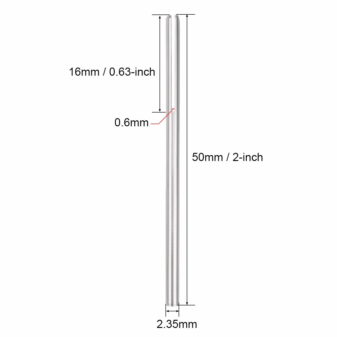 sourcing map queue mandrin 2,35mm tout droit papier support disque ponçage 5 Pcs