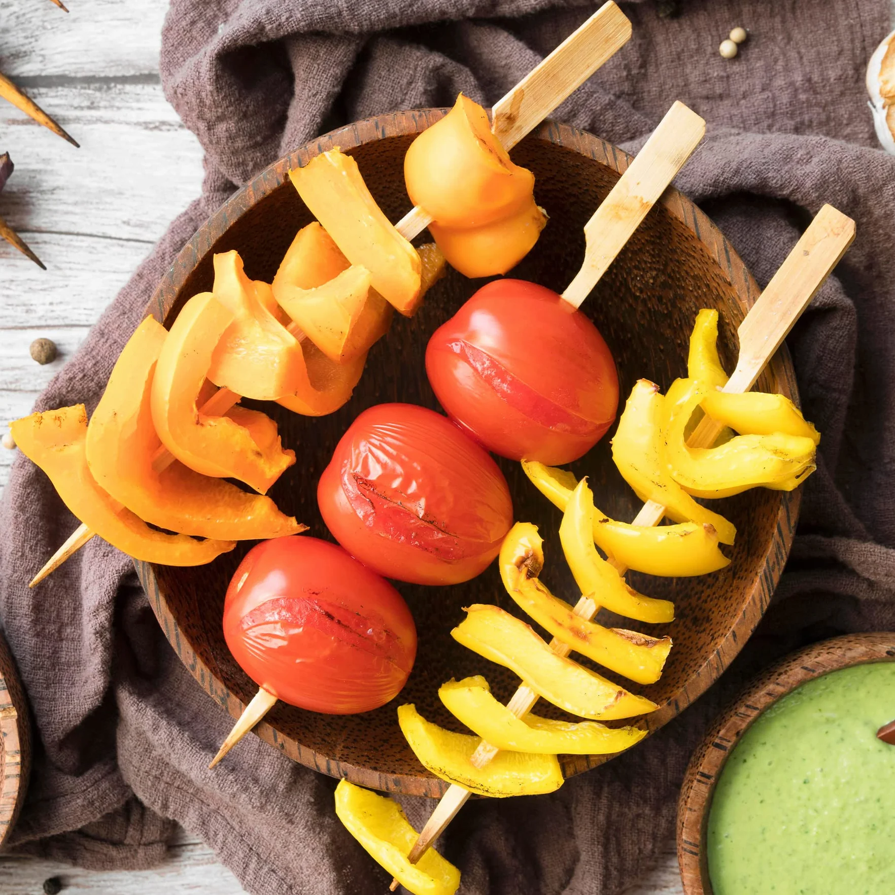 Brochettes en Bambou pour Barbecue 50 Pièces Tailles 12-25cm