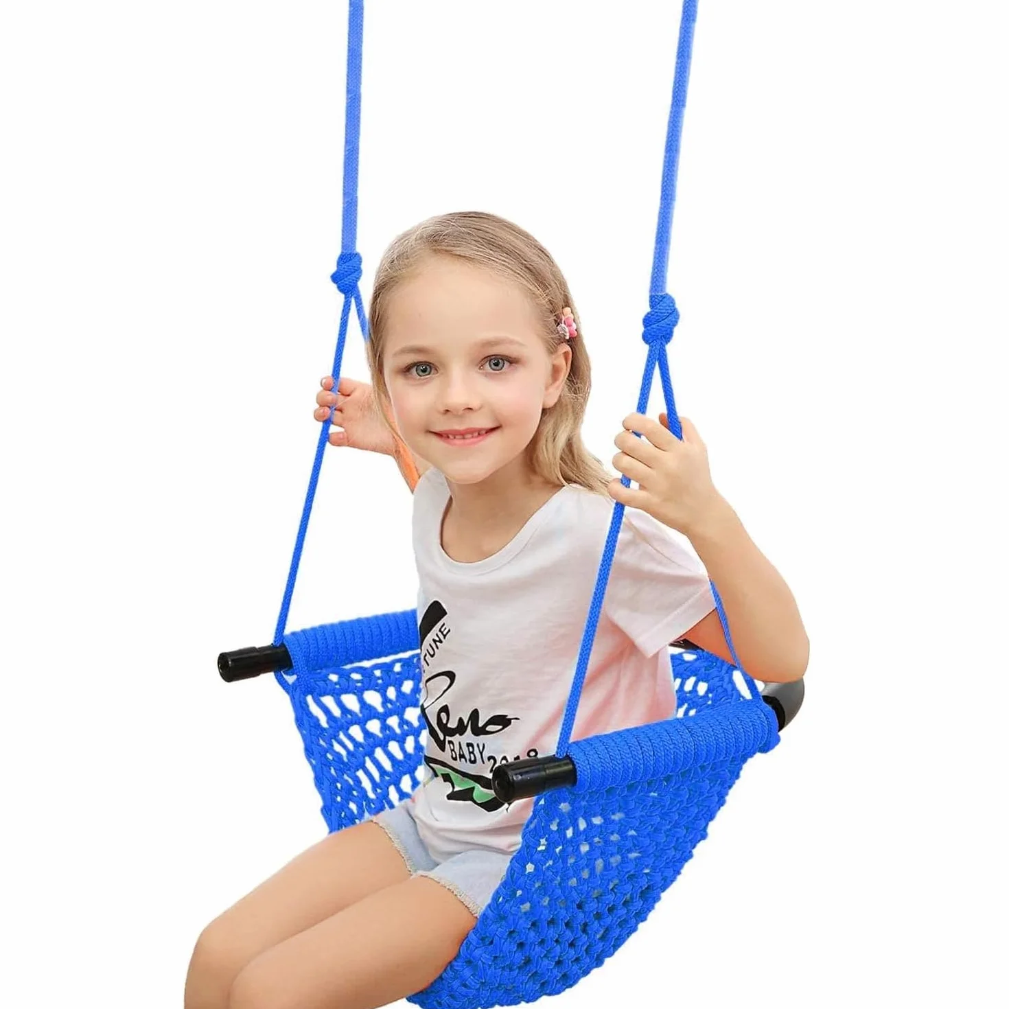 Balançoire pour Enfants Fauteuil Suspendu Intérieur Extérieur