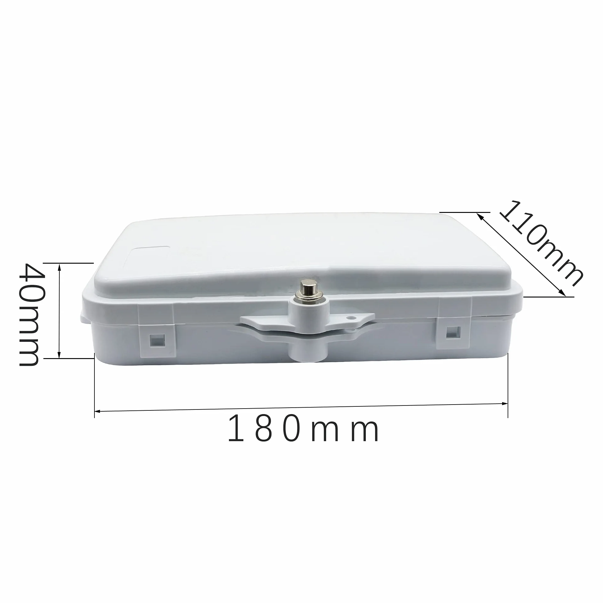 Boîte de distribution en fibre optique FTTH à 6 cœurs, boîte de distribution et répartiteur en fibre optique à 6 ports, pour adaptateurs SC, FC, E2000