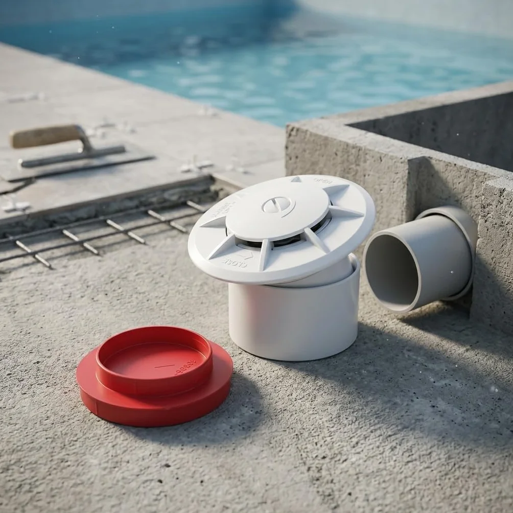 Suinga Buse de fond oscillant pour piscines en béton