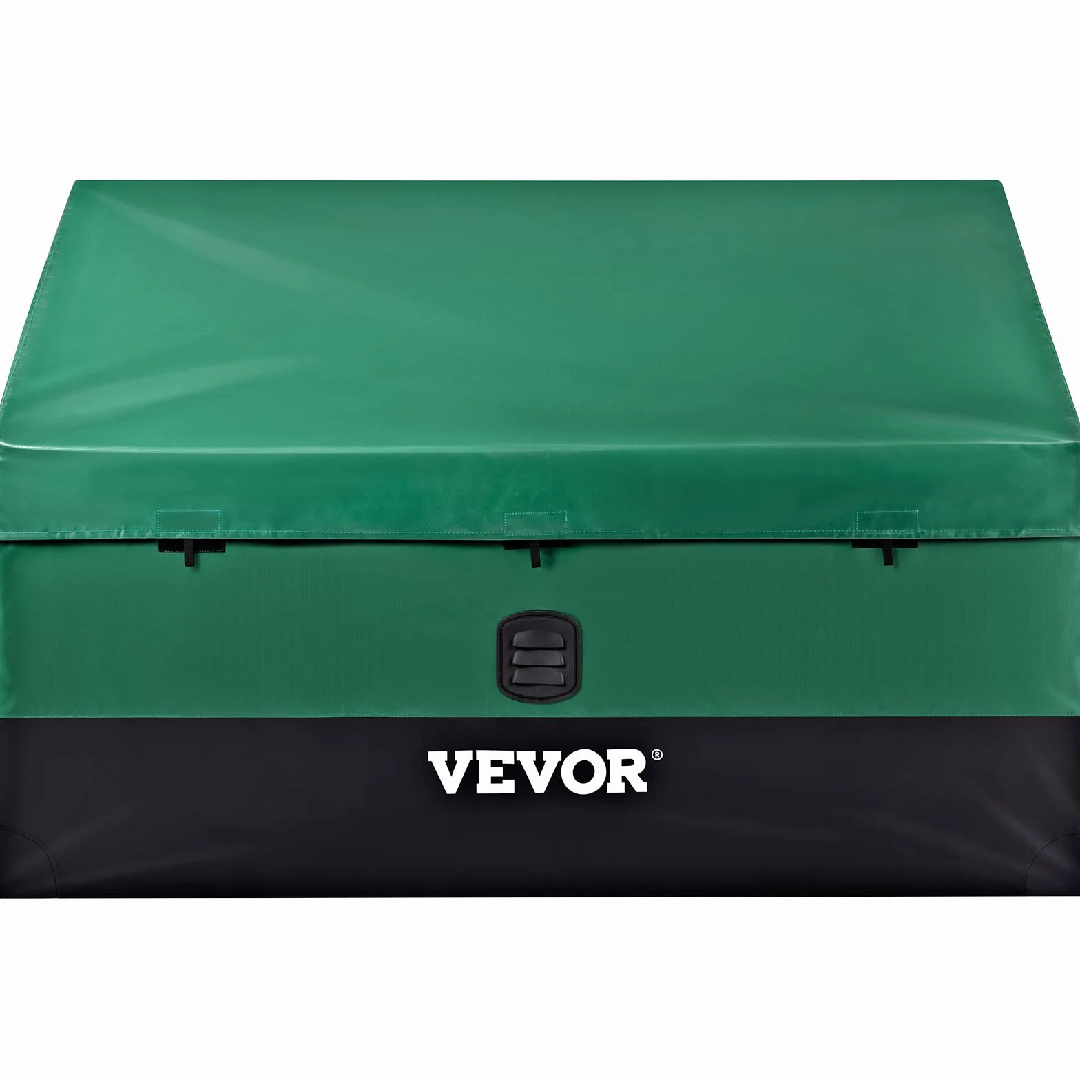 VEVOR Boîte de Rangement Extérieur 440 L Coffre de Jardin Étanche Cadre Galvanisé Bâche PE 122x63x75 cm