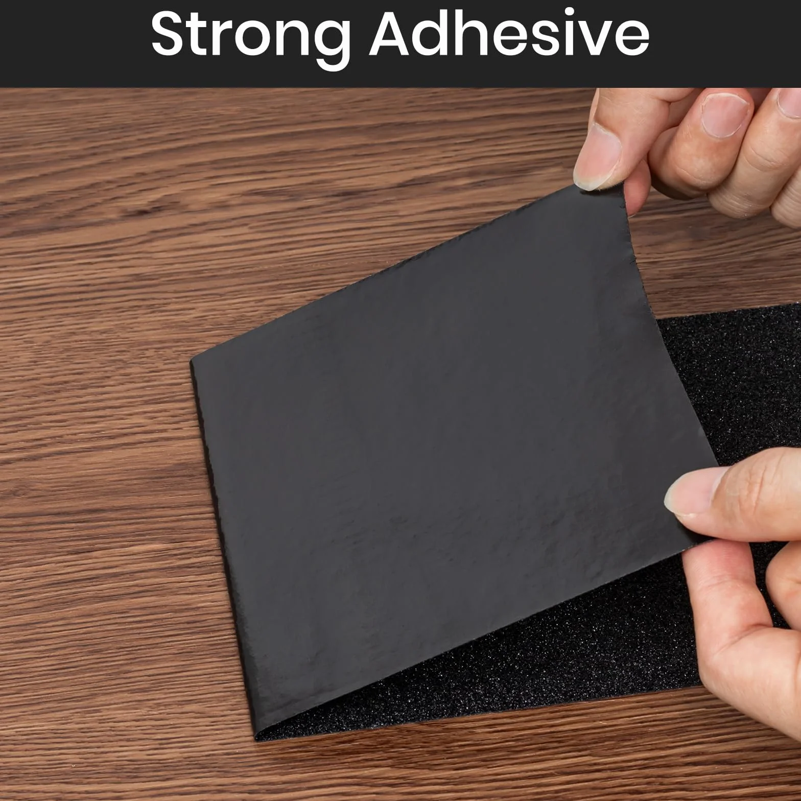 Ruban adhésif antidérapant, 15 cm x 10 m Ruban Autocollant Anti-dérapante, Noir Bandes antidérapantes avec Ruban adhésif antidérapant pour escaliers Marches Échelle Plancher Intérieur Extérieur