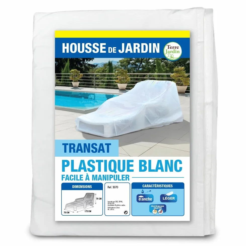Housse de Protection transat Blanc Ose