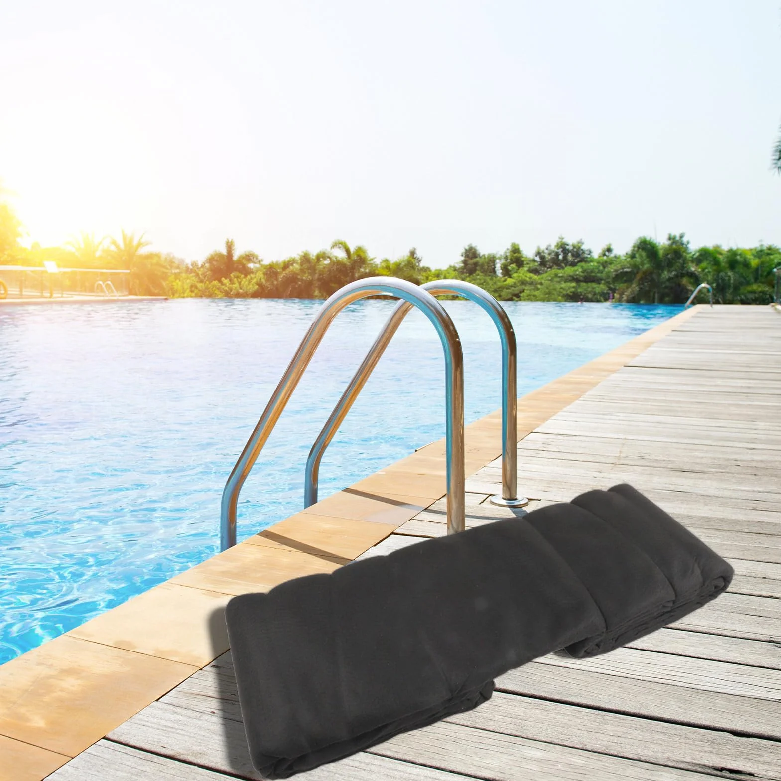 Tapis de piscine rond 12ft pour piscine hors sol extérieur