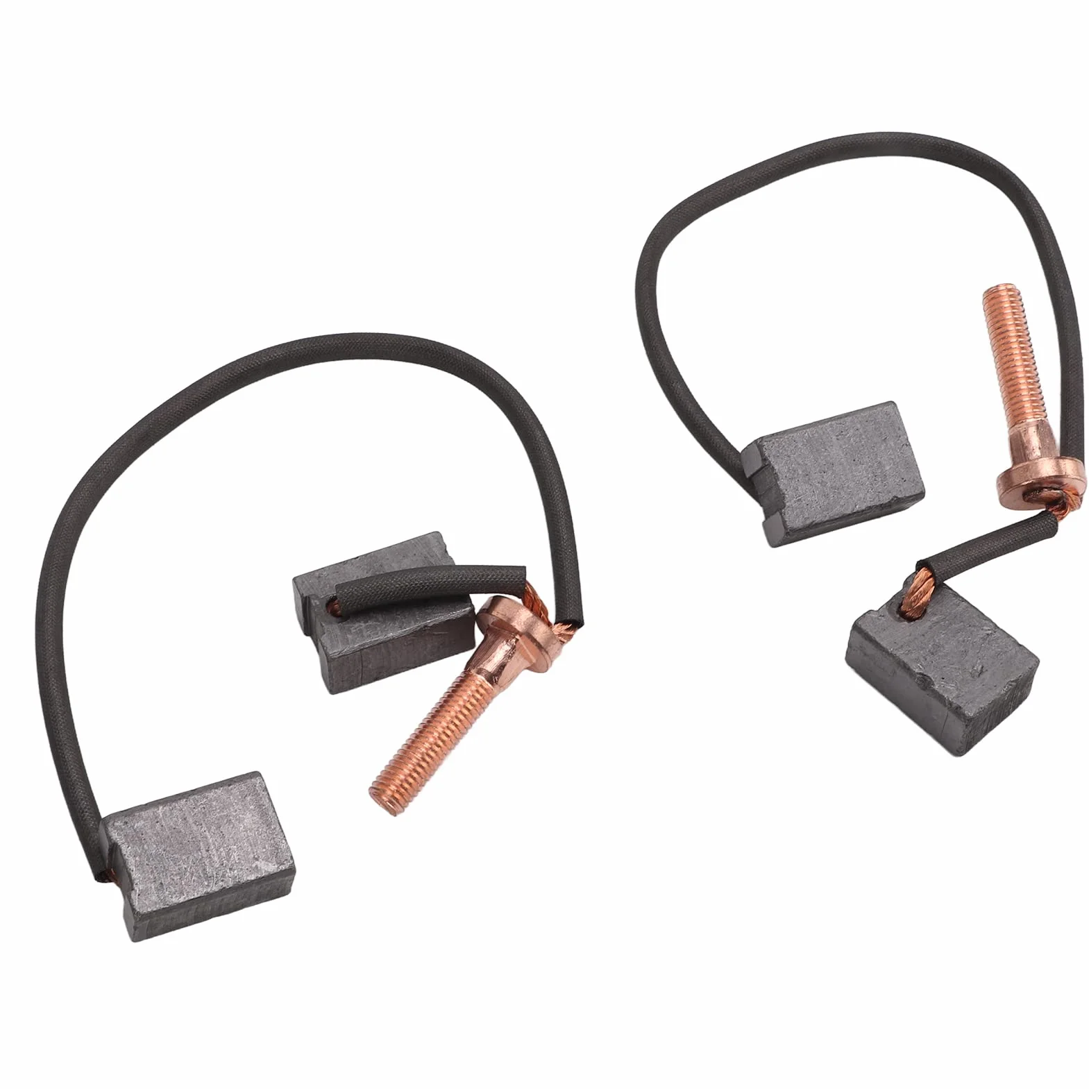 JU2 H1801 20 00 Support de Brosse de Moteur avec Ressorts 2 Pièces de Remplacement pour G16 électrique 1996 2002, G14 électrique 1995 1996, Moteur 2,6 KW DM430 06