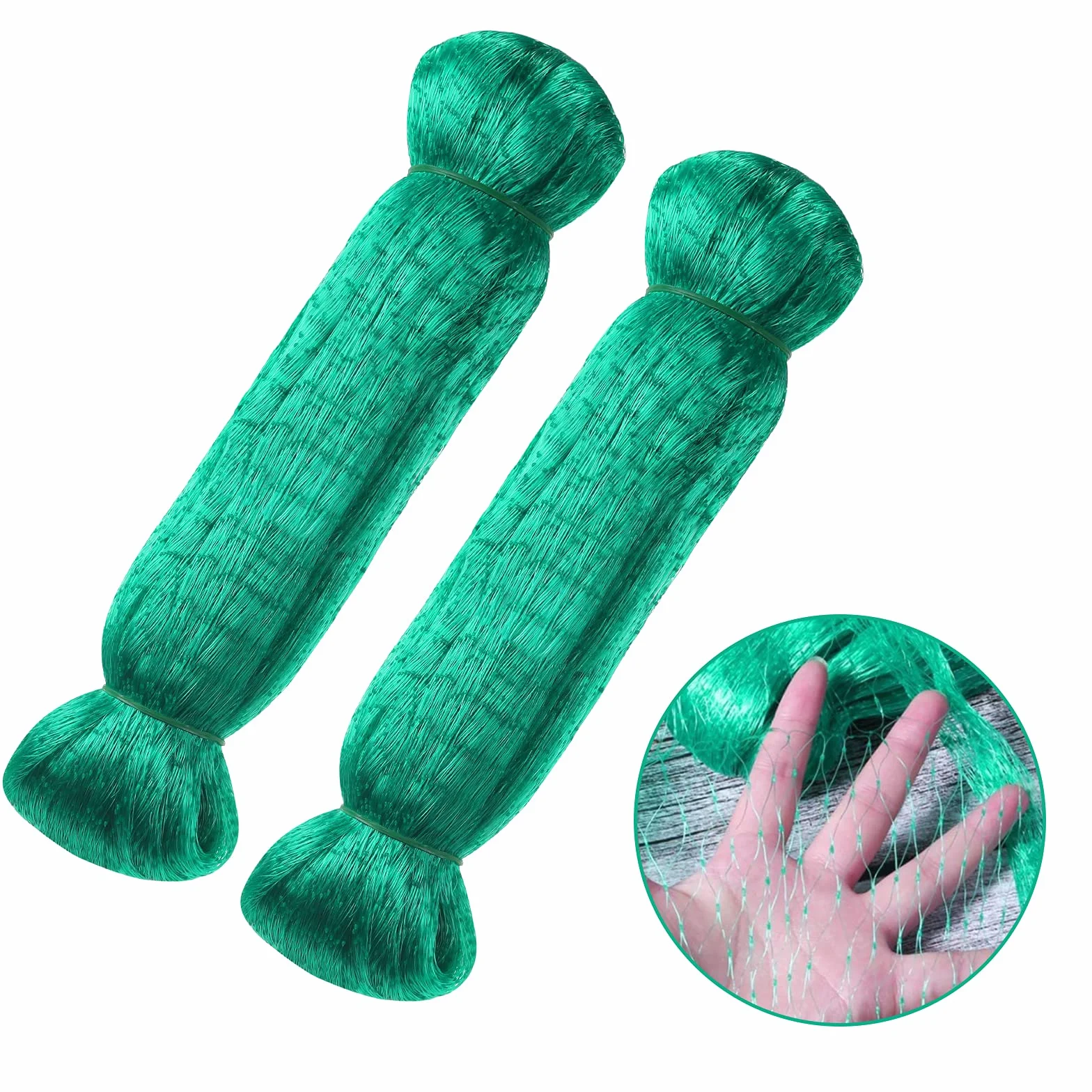 Anpro Filet Anti Oiseaux 4x10m Vert Maille 15mm Protection Plantes Jardin