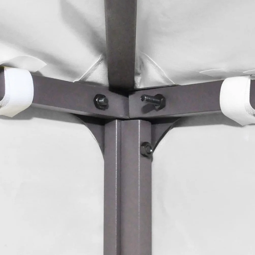 vidaXL Toile de Toit de Belvédère 2 Niveaux 310 g/m² 4x3 m Blanc