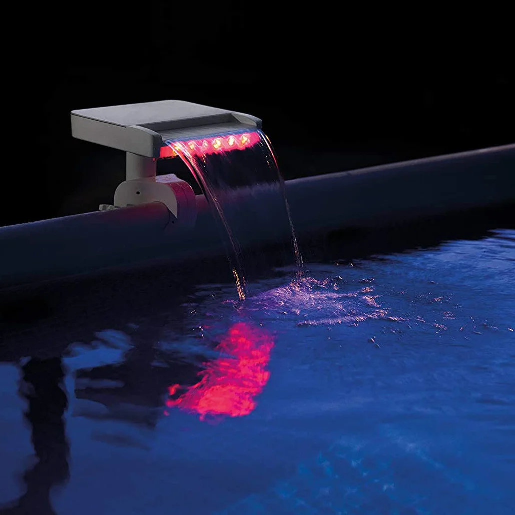 Intex Piscine Cascade LED Multicolore 33,8 x 38,1 x 31,8 cm
