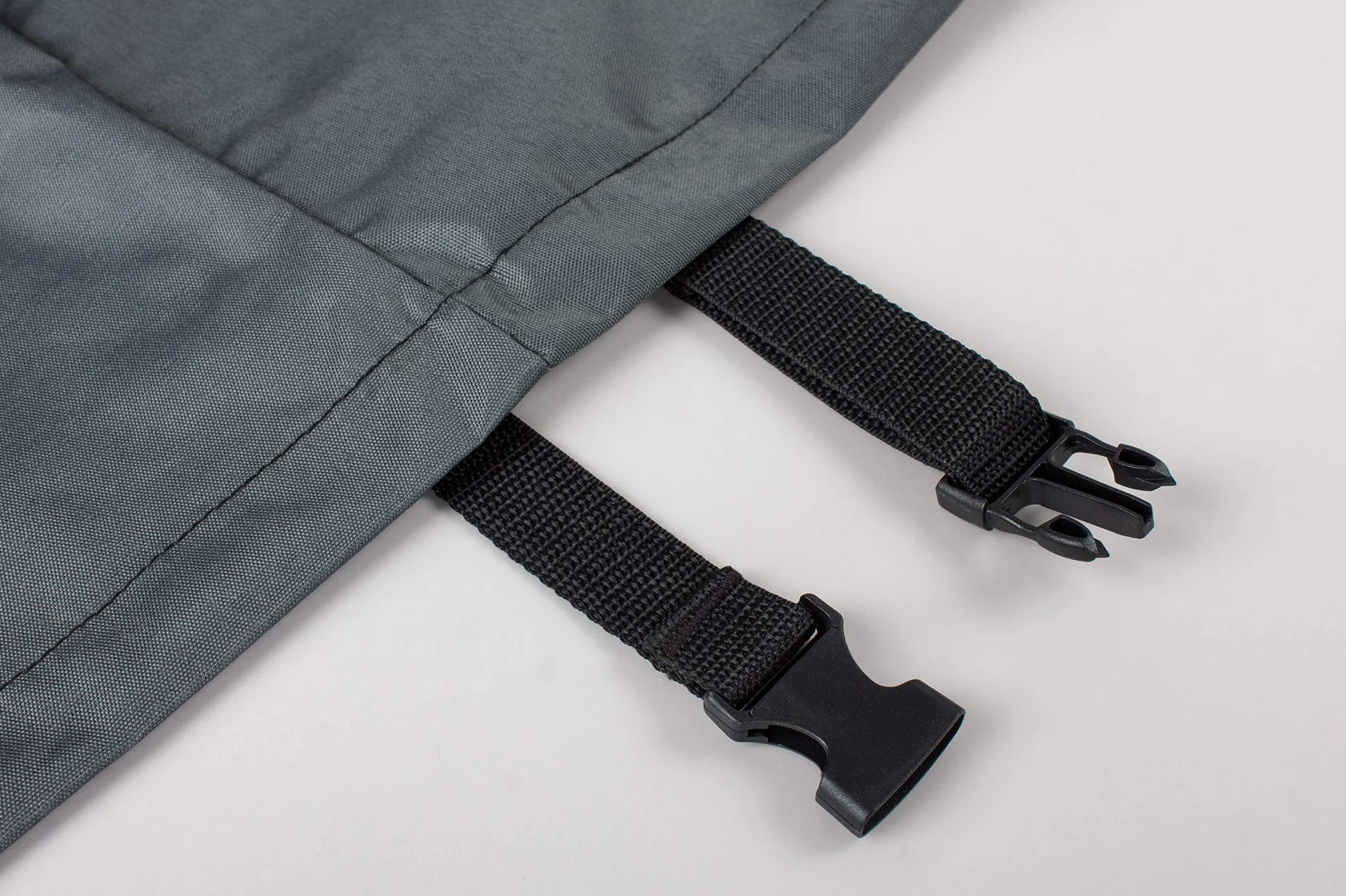 Housse de Protection Canapé d'angle Imperméable TPU Gris 255x255x100x70 cm