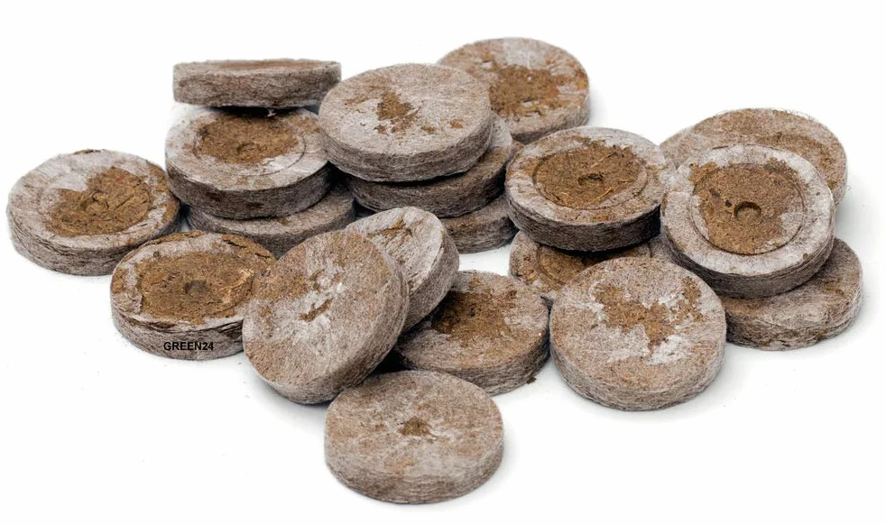 Jiffy Lot de 10 pots de tourbe 44 mm pour semer