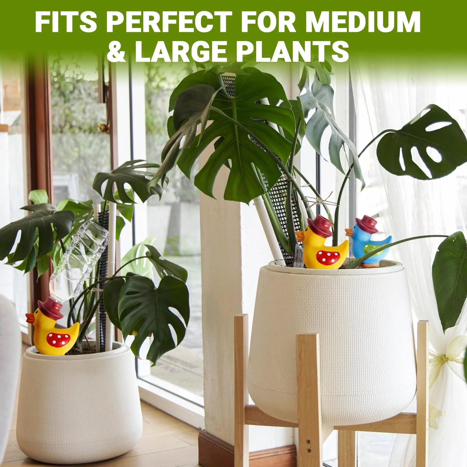 Ollas Terre Cuite à Planter, Arrosage Automatique pour Plantes Intérieur Extérieur
