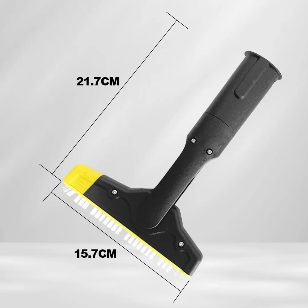 Brosse XXL pour Kärcher pour Joints, Accessoire Vapeur, Idéal pour Le Nettoyage Joints de Salle de Bain et Cuisine, Brosse Grand Format pour Joints, pour Nettoyage des Joints de Carrelage en Ciment