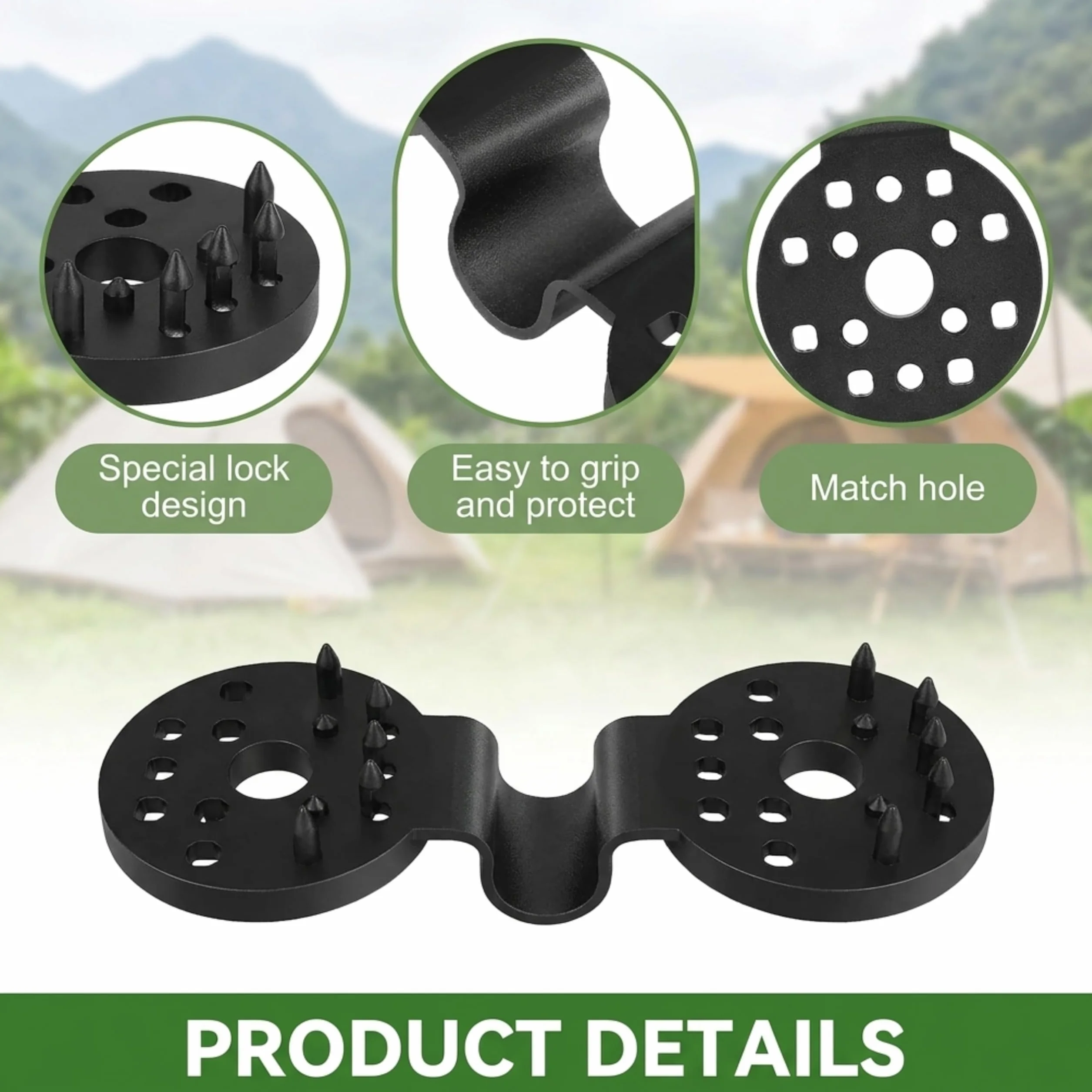 Clips Plastiques pour Toile D'ombrage 120 Pièces
