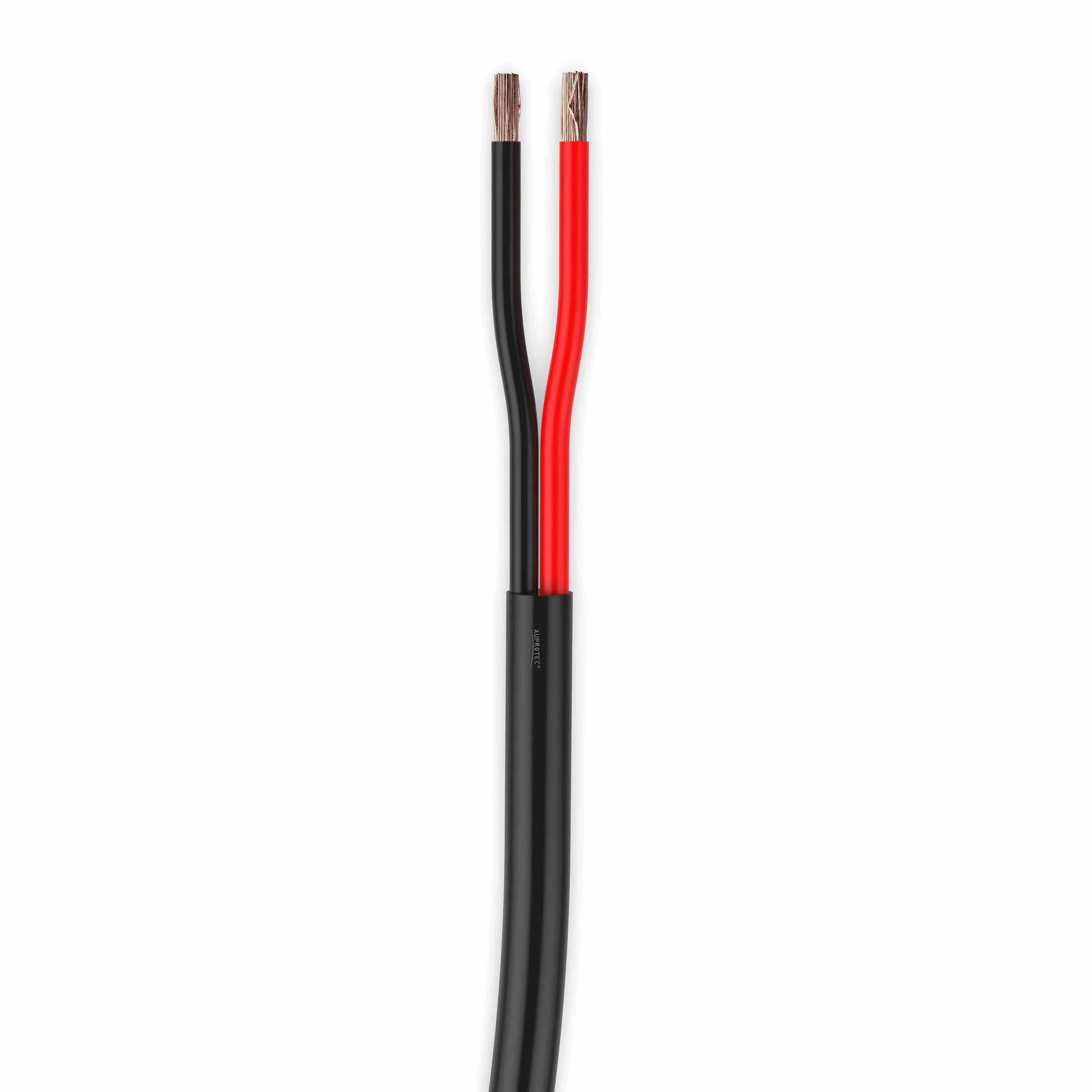 Auprotec Câble de véhicule 5 m - 2 x 1,5 mm² - Câble rond 2 fils noir/rouge - Câble électrique FLRYY - Pour remorque de voiture