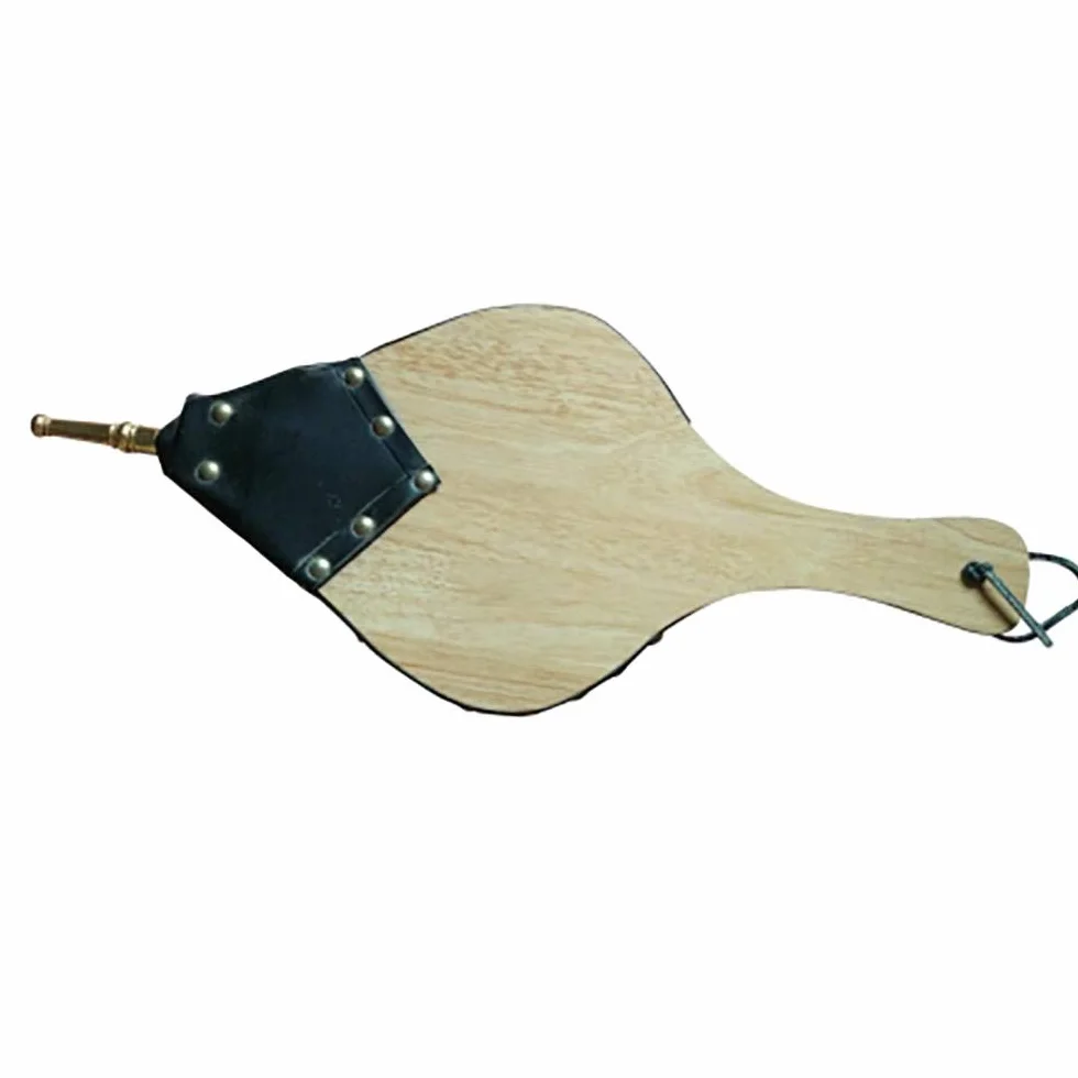 Fuelle Cheminée 49 x 18 cm Cuir naturel
