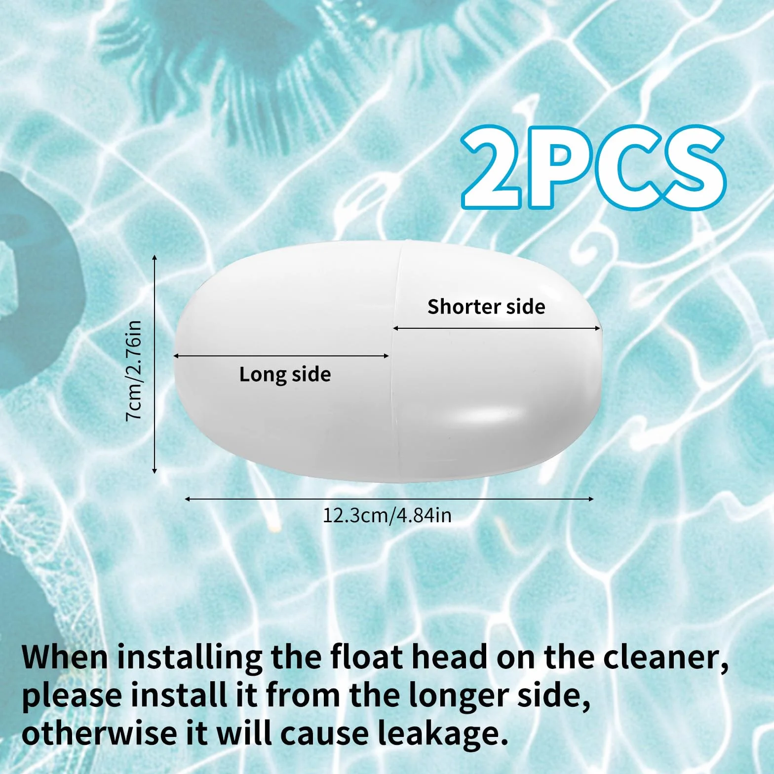Flotteur de Nettoyeur de Piscine EA20 Remplacement Polaris Zodiac 180 280 360 380 Blanc