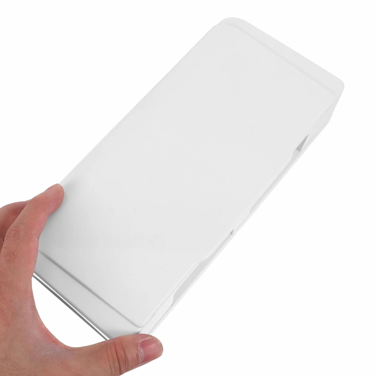 Cache-Prise Adhésif Étanche pour 4 Prises Murales Blanc Boîtier de Protection Anti-Éclaboussures pour Salle de Bain Cuisine Installation sans Perçage Compatible Multiprises