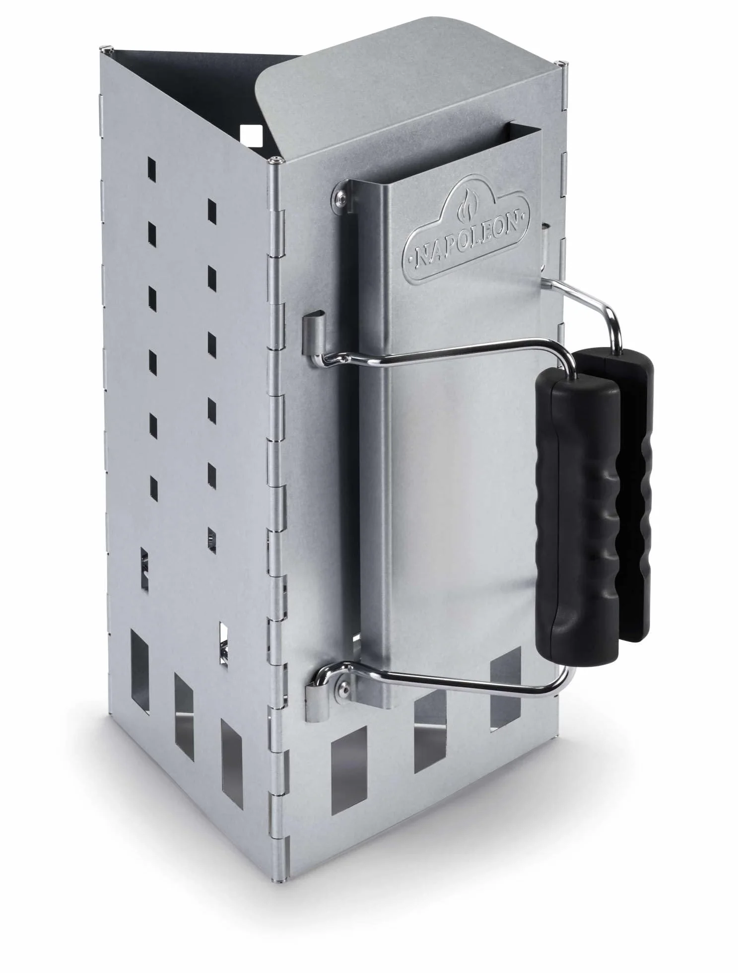 Napoleon JETFIRE 67801 Démarreur à Charbon de Bois en Acier Inoxydable Pliable