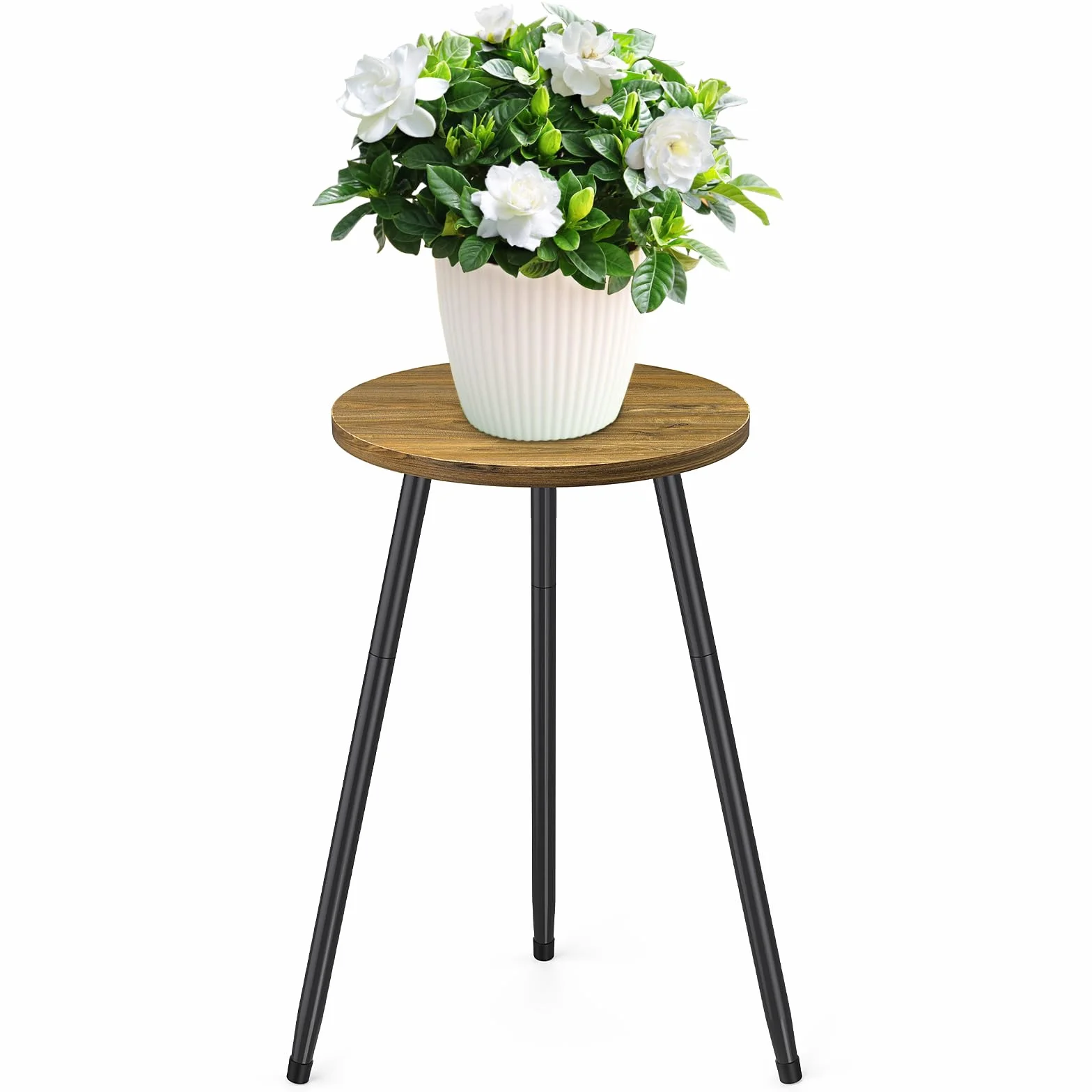 STLOVe Tabouret Plantes Diamètre 30cm Support Pots Fleurs Intérieur
