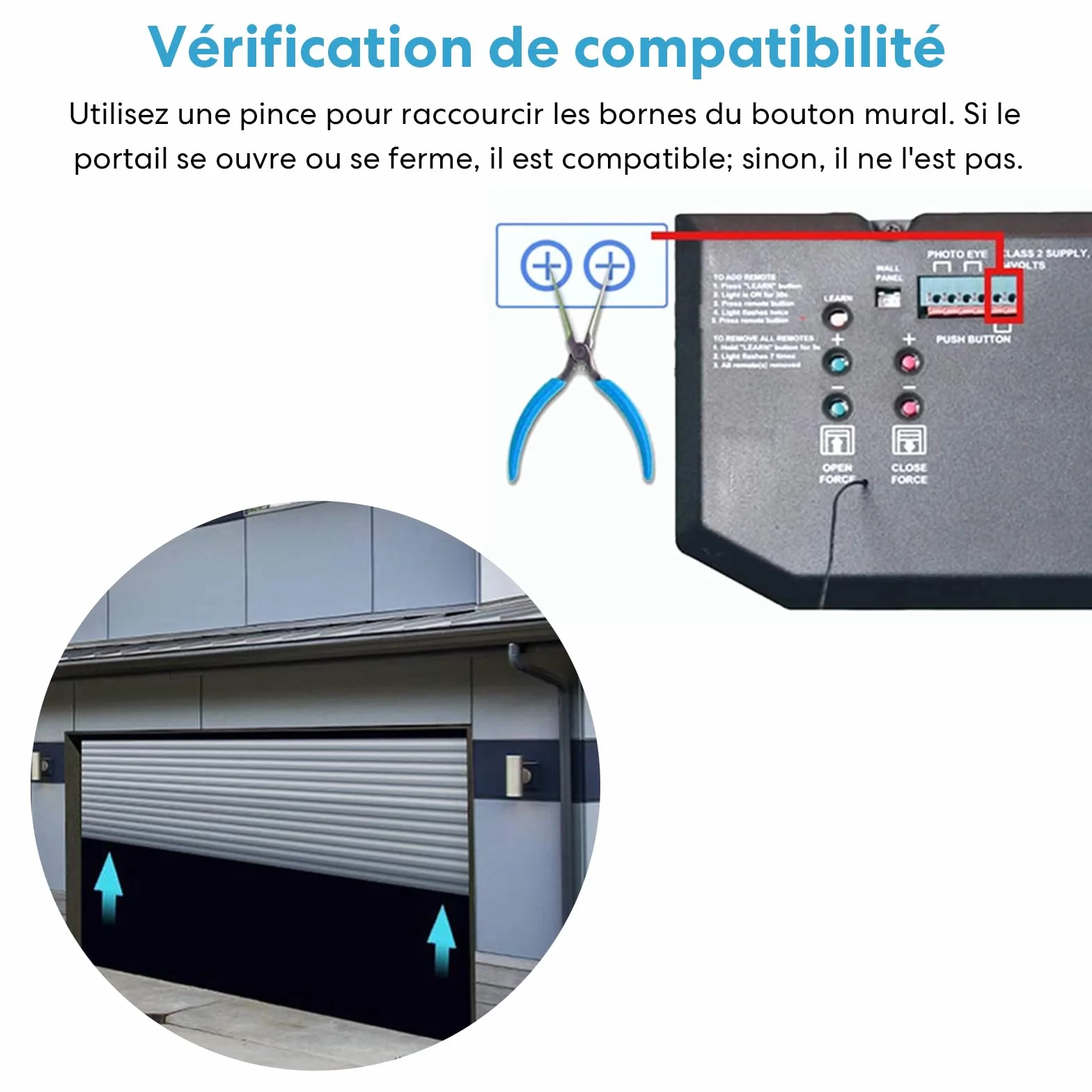 LoraTap ZigBee Smart Commande de porte de garage | Module de relais à capteur Reed intégré | USB 5 V/DC 12-24 V | Compatible Tuya App/Alexa | Installation en 15 minutes