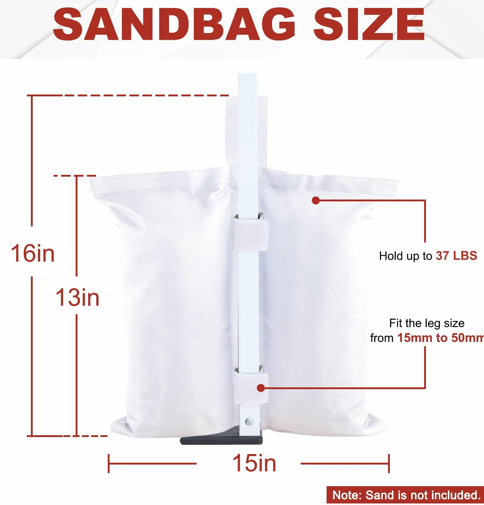 Abccanopy Sacs de Sable pour Tente