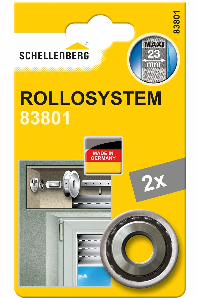 Schellenberg 83801 Roulements à billes pour volet roulant Maxi, 2 pièces