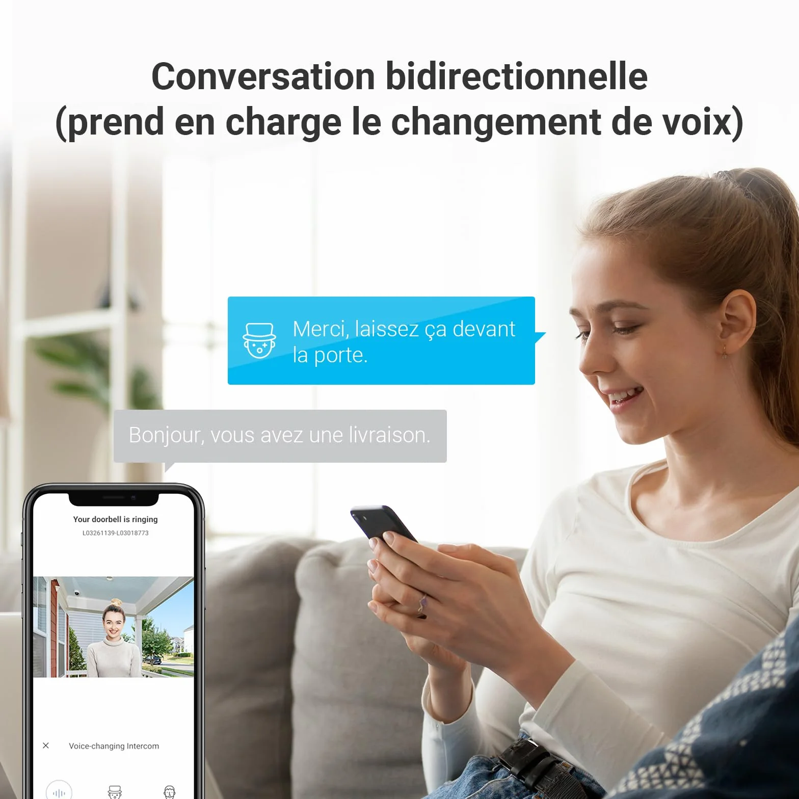 EZVIZ HP7 2K Visiophone Connecté Interphone Vidéo 7 Pouces Moniteur Tactile Unlock à Distance 2 Fils Détection Humaine RFID Audio Bidirectionnel Vision Nocturne étanche WiFi dual-Band