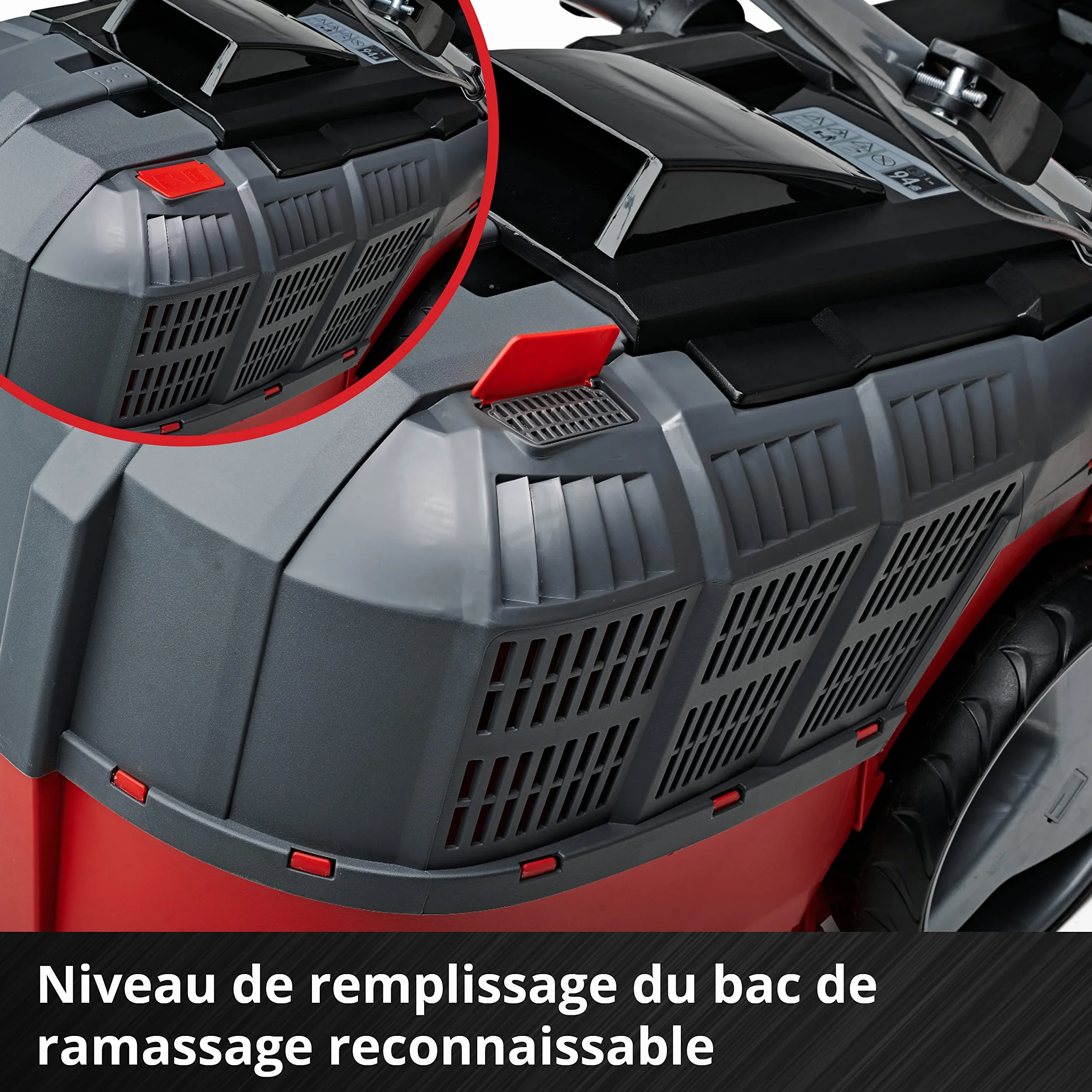 Einhell GE-CM 43 Li M KIT Tondeuse à Gazon sans Fil 36V 43 cm 500 m² 2 Batteries 4,0 Ah Chargeur