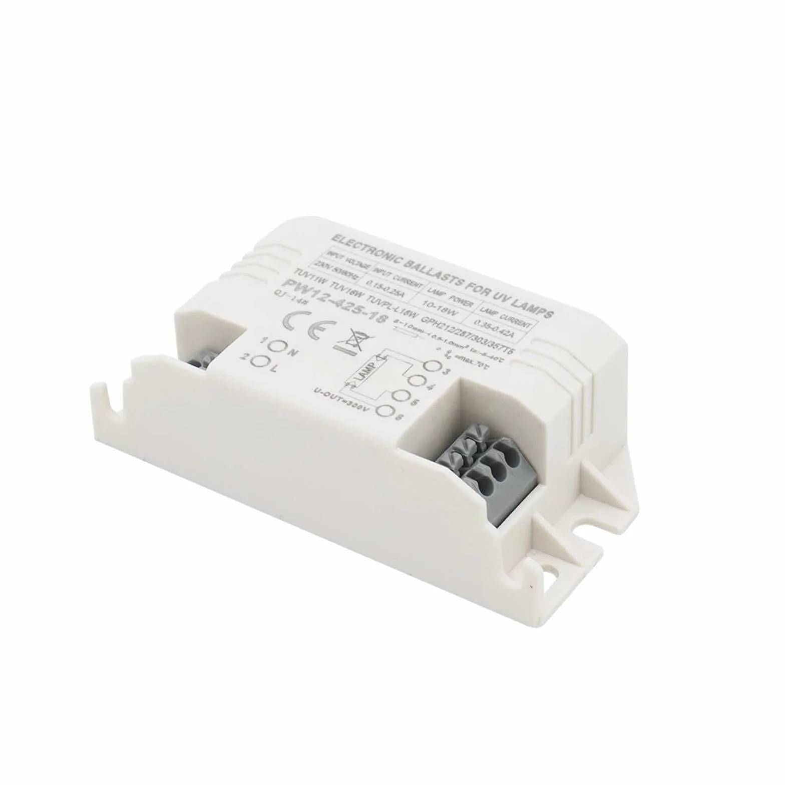 Ballasts électroniques universels 4-18 W AC220 V for Lampe UV Lampe de désinfection Germicide ultraviolette Lampes de stérilisation UVC