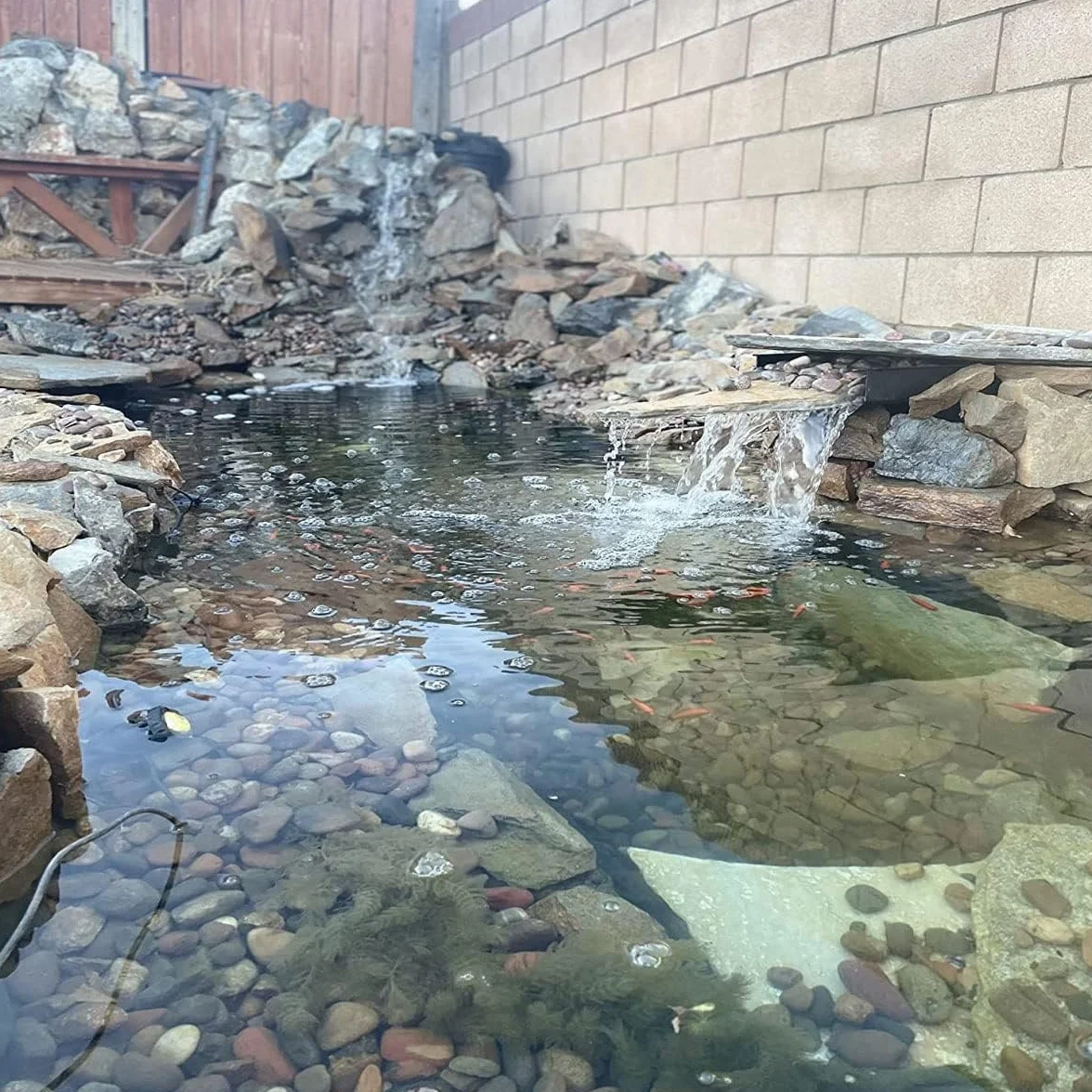 Revêtement de bassin EPDM noir 1 mm 7,5 x 5 m 7,5 x 6 m 7,5 x 7,5 x 7 m pour jardins aquatiques fontaines