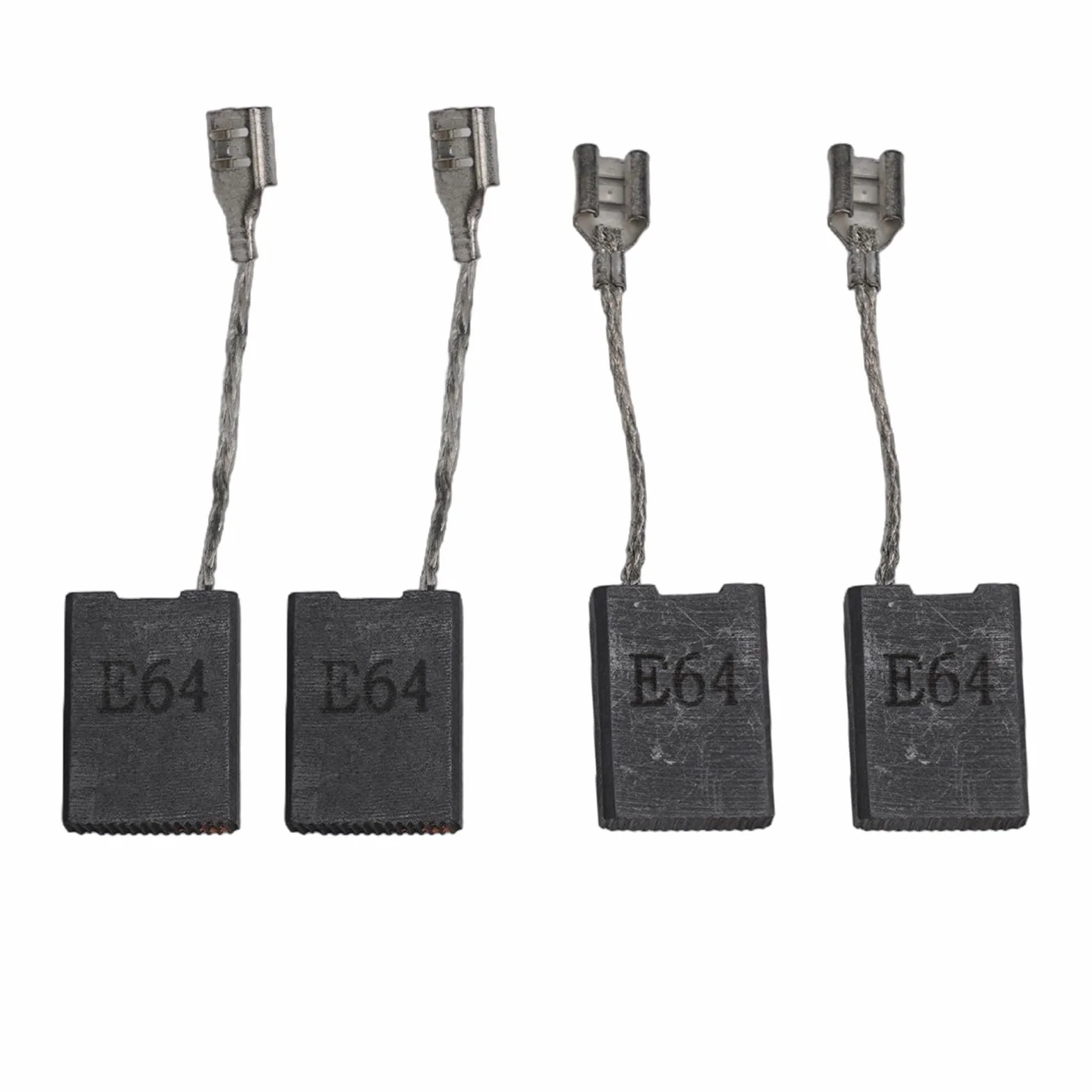 Lot de 4 balais de charbon de rechange pour GWS20-180, E64 compatibles avec les modèles GCO2000 TCO2000, pièces de moteur industriel 22 x 16 x 6 mm