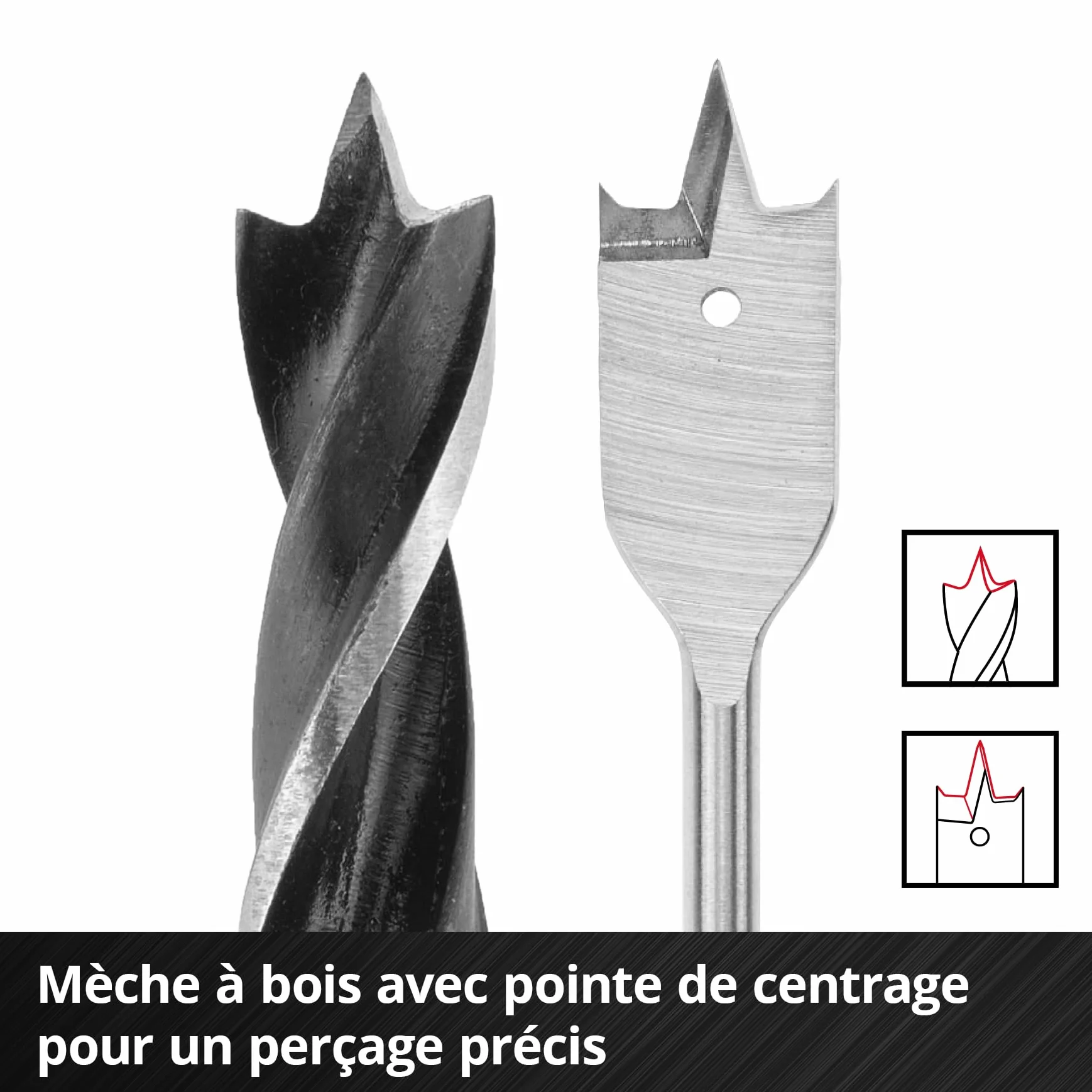 Original Einhell XL-CASE 95 pcs. set d'embouts et de forets