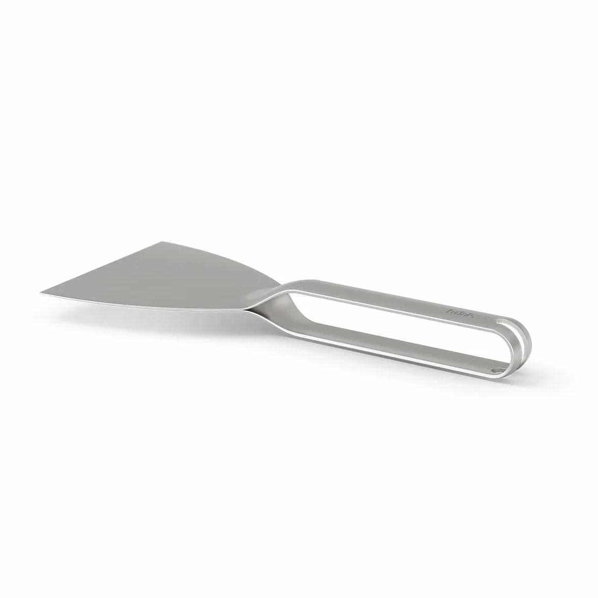 höfats Spatule argentée – Spatule barbecue en acier inoxydable, coupe et mélange