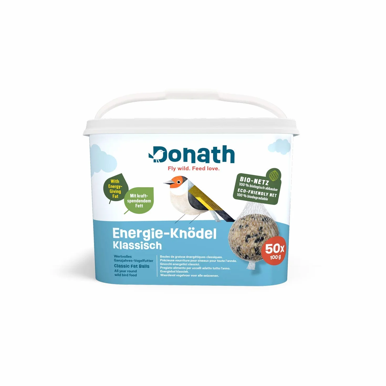 Donath Boules d'Energie Classiques 50 Unités