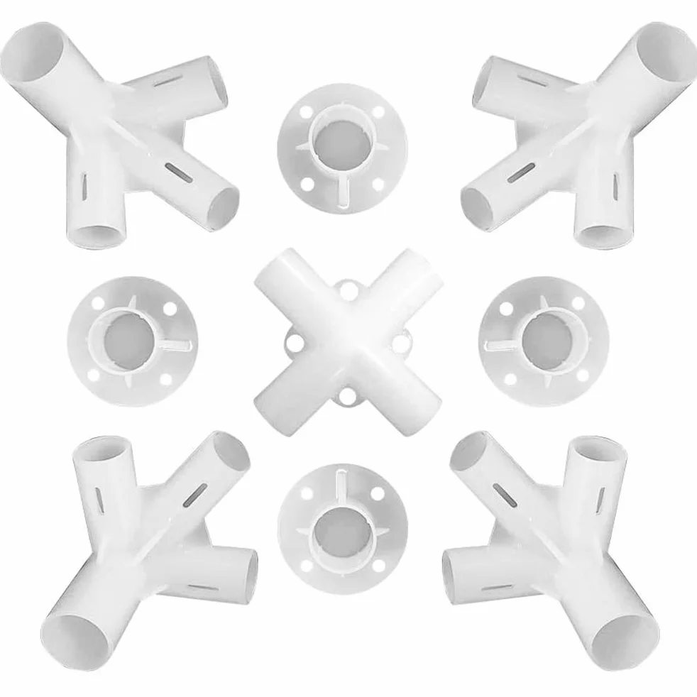 Connecteur d'angle pour Pieds de Tente auvent pavillon 3x3m - 9 pièces